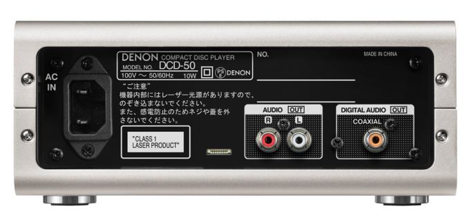 HEAD4影音頻道- DENON 推出身材小型化的CD 播放器「DCD-50」，專為搭配